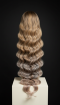Raw wavy hair bundle